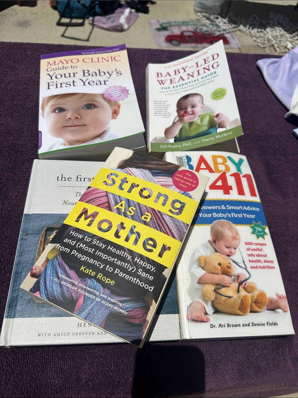 Baby/Mom book bundle